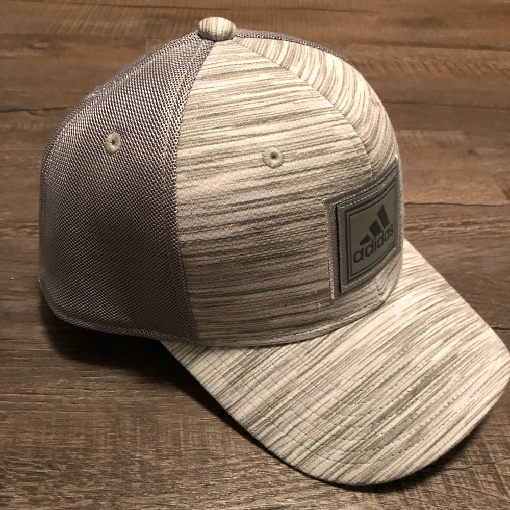ADIDAS Grey FITTED HAT 🧢 “Climate” edition